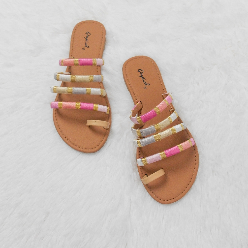 New Colorful Woven Sandal - Picture 3 of 8